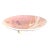Pink Ceramic Organic Modern Japanese 8" Diamtere Footed Bowl - Artist Signed For Sale