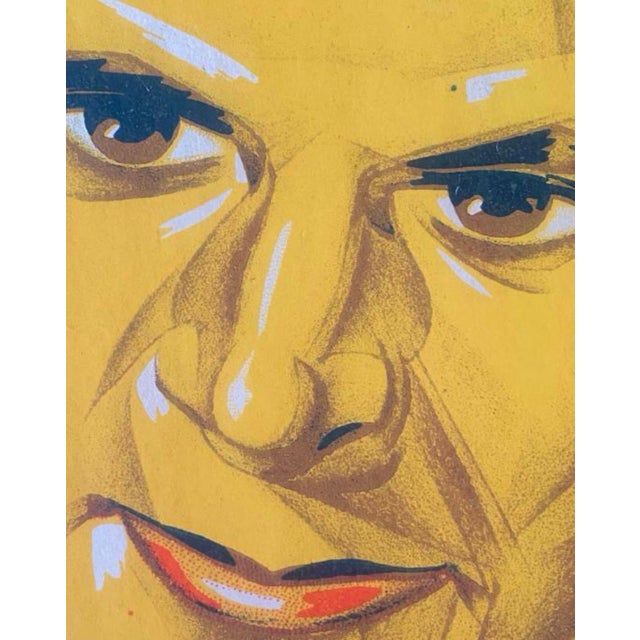 Original movie poster Trias, edi barcelona Martyr of Honor Folds and some small holes at the corners of the folds...