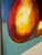Expressionism Still Life “Pears” Original Oil Painting on Canvas - Unsigned Unknown Artist For Sale - Image 4 of 10
