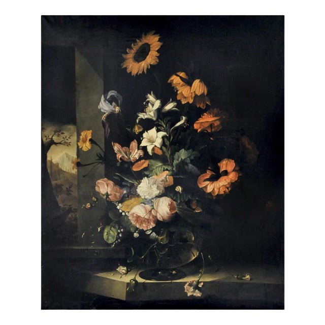 Gianluca D'Este, Italian Still Life, 2000s, Oil on Canvas, Framed For Sale