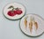 Majolica 1950s Italian Majolica n.708 Vintage 8" Serving Plates Hand Painted Pottery 2pc Set For Sale - Image 4 of 7