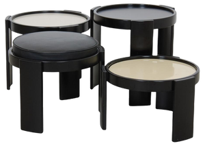 Vintage Model 780 Nesting Tables from Cassina, 1990s, Set of 4