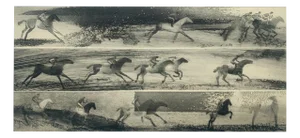 Pawel Zablocki, New Runs, 2010, Etching & Paper