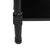 Wood Peyton 1 Drawer Accent Table in Black For Sale - Image 7 of 10