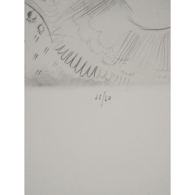 Mily Possoz, Lily of the Valley, Original Signed Engraving For Sale - Image 4 of 11