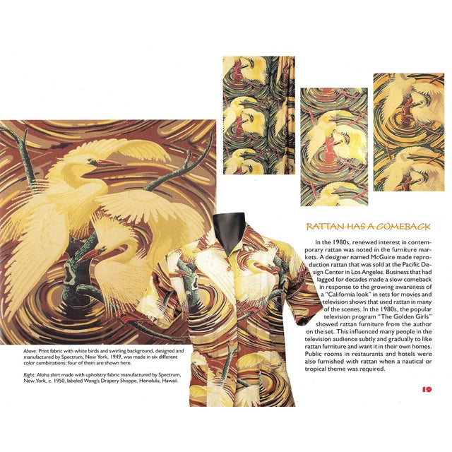 Owner of the store front Harveys on Beverly and Tropical Sun Rattan, Harvey Schwartz wrote a book in 1999 "Rattan:...