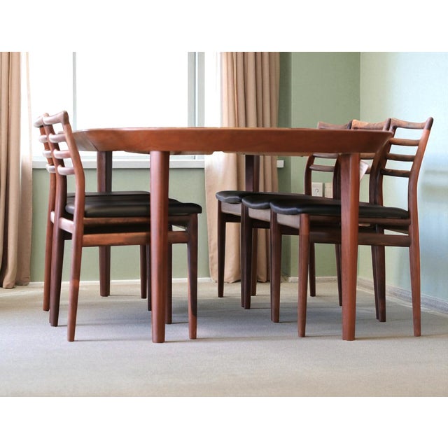 Dining Chairs in Rosewood by Erling Torvits for Sorø Stolefabrik, 1960s, Set of 6 For Sale - Image 11 of 18