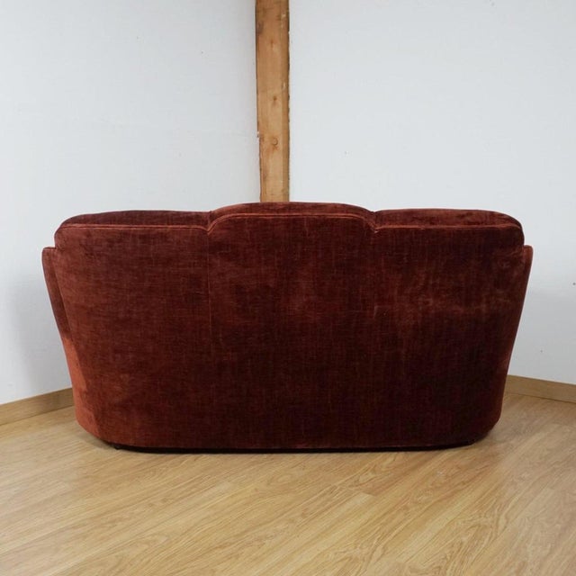 Art Deco 3-Seater Cloud Sofa, 1930s For Sale - Image 6 of 9
