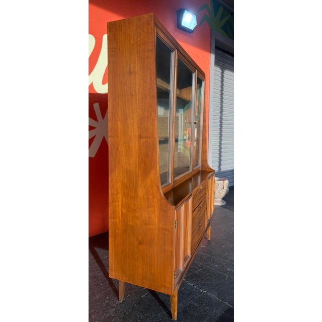 J.B. Van Sciver Company Mid Century Hutch Attr. To j.b. Van Sciver For Sale - Image 4 of 13