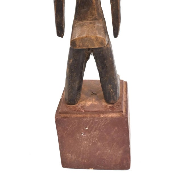 Early 20th Century Early 20th Century Bamana Figure on Custom Base Mali For Sale - Image 5 of 7