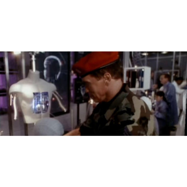Plastic Terminator 3: Rise of the Machines Experimental T-101 Torso Screen Used Prop For Sale - Image 7 of 8
