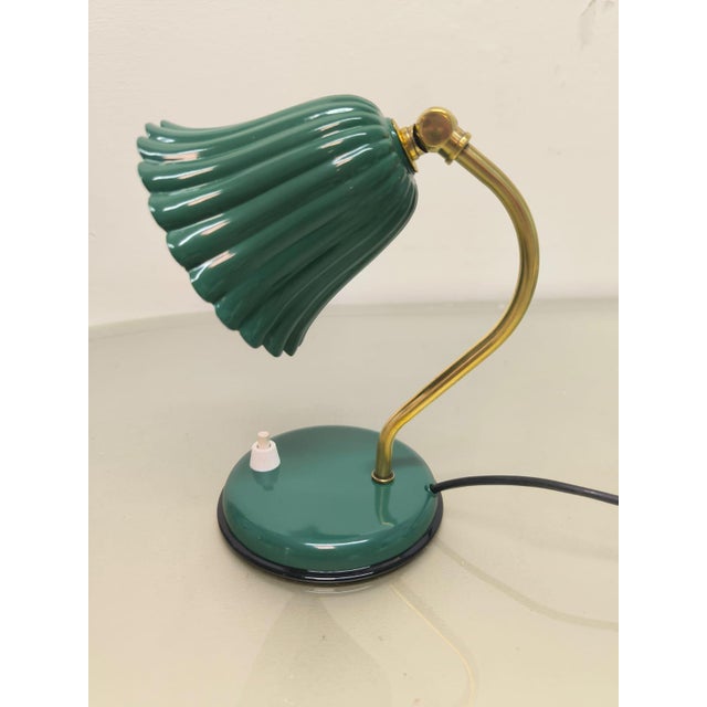 Vintage Table Lamp with Adjustable Dome, 1950s For Sale - Image 11 of 16