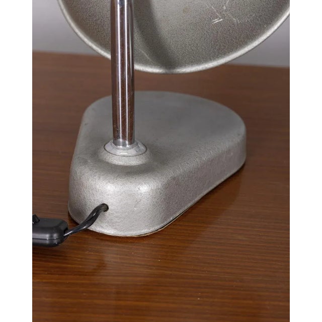 Vintage Metal Table Lamps from Seminara Torino, 1960s, Set of 2 For Sale - Image 4 of 9