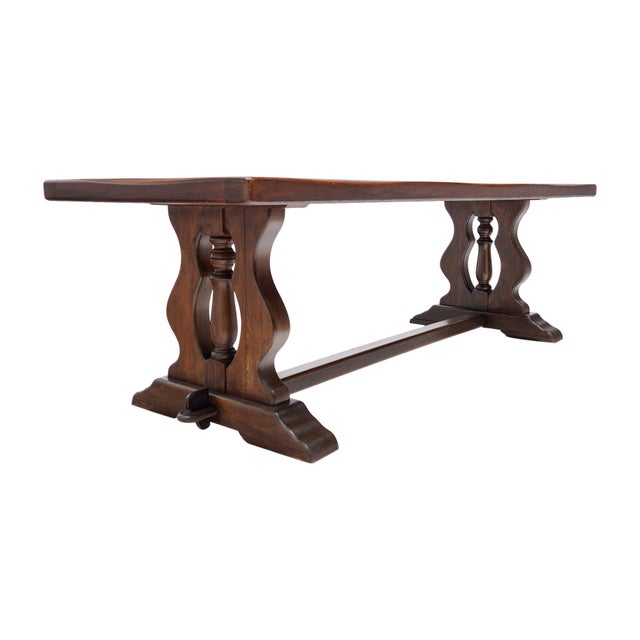 French Antique Monastery Table For Sale - Image 4 of 9