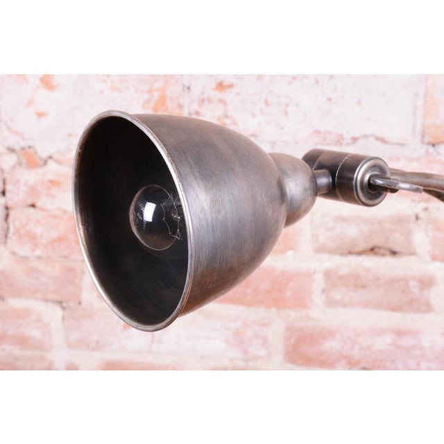 Art Deco Table Lamp in Chrome-Plated Steel, France, 1920s For Sale - Image 10 of 15