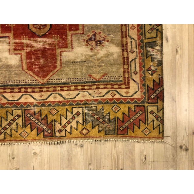 Tribal Anatolian Vintage Distressed Rug - 2′10″ × 6′1″ For Sale - Image 10 of 11