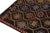 1950s Vintage Cecim Kilim, Tribal Rug in Brown, Red and Blue Star Patterns For Sale - Image 5 of 7