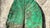Vintage Monumental Boho Cast Concrete Elephant Ear Leaf For Sale - Image 13 of 14