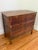 Antique Tiger Oak Serpentine Chest of Drawers With Mirror For Sale - Image 11 of 12