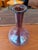 1970s Mid-Century Modern Hand-Blown Amethyst Purple Glass Decanter Bottle / Vase For Sale In Charleston - Image 6 of 9