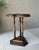 Mid 20th-Century Cricket-Style Trefoil Top Pedestal Base Accent Table For Sale - Image 4 of 18