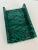 The vivid green design of this faux malachite hand towel holder would add style to any powder room!