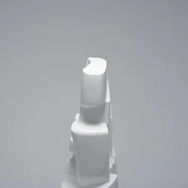 Jan Keustermans, Requiem 4 Abstract Sculpture, Marble For Sale - Image 16 of 18