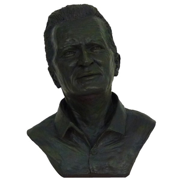 J. Pignol, Bust of Marcel Pagnol, 1970s, Terracotta For Sale