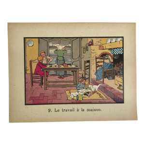 Jean-François Raffaëlli – French Educational Illustration / Children K