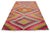 Turkish Handmade Rug Diamond Pattern Vintage Kilim Rug For Sale - Image 9 of 17