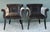 Vintage Roll Arm Velvet Side Chairs After Parzinger - A Pair For Sale - Image 12 of 12