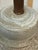 Ceramic Light Grey Hand Made Studio Glaze Vintage Mid Century Dutch Table Lamp For Sale - Image 4 of 7