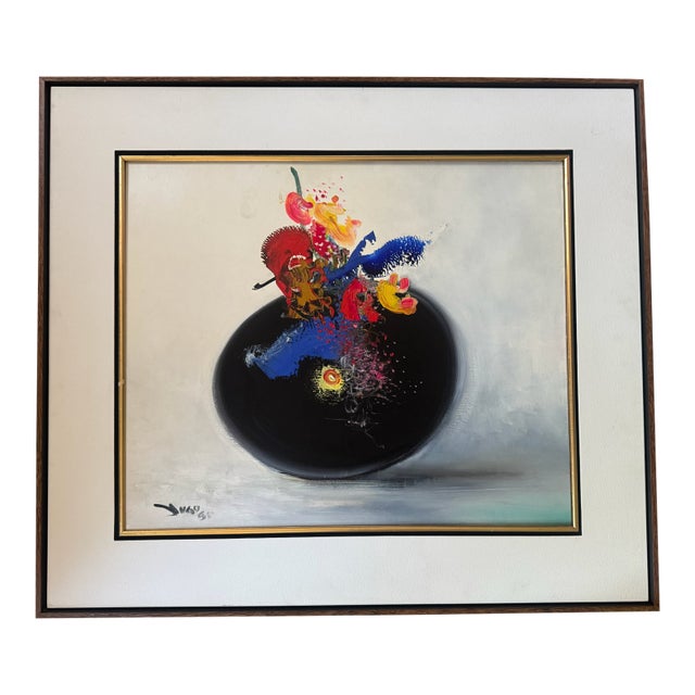 1990s Yugo Mabe Painting - Bem Vinda Primavera For Sale
