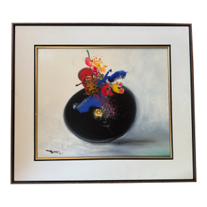 1990s Yugo Mabe Painting - Bem Vinda Primavera