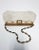 Vintage White Beaded Handbag With Pastel Enamel, Circa Mid-20th Century, Europe For Sale - Image 9 of 17