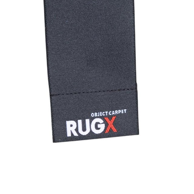 Textile Fabric Smoozy Rug in Deep Blue For Sale - Image 7 of 8