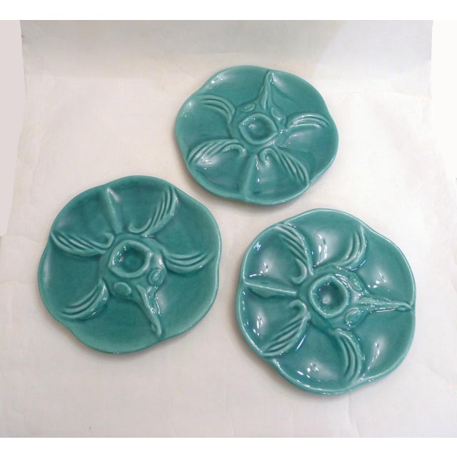 Oyster and Fish Service in Earthenware, 1950s, Set of 13 For Sale - Image 11 of 18