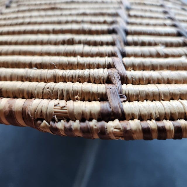 1960s Style Native American Handwoven Basket For Sale - Image 4 of 11