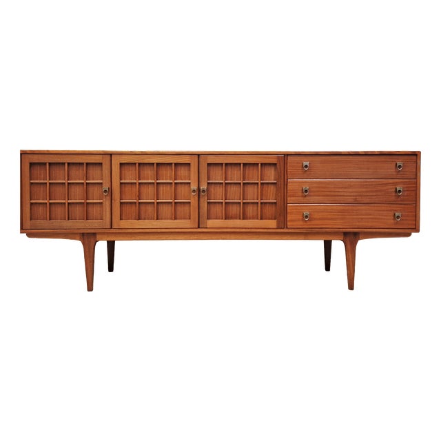 Vintage Danish Long John Buffet by John Herbert for Younger, 1960s For Sale