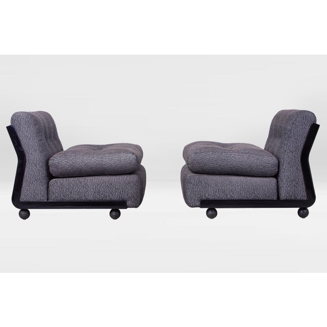 Amanta Lounge Chairs by Mario Bellini for C&B Italia, 1970, Set of 2 For Sale - Image 3 of 8