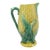 19th C English Majolica Corn Pitcher or Vase For Sale