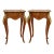 Early 20th Century French Louis XIV Style Tables With Ornate Gold Ormolu Detail - A Pair For Sale