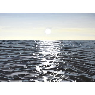 Light on the Water 44.Modern Original Painting For Sale