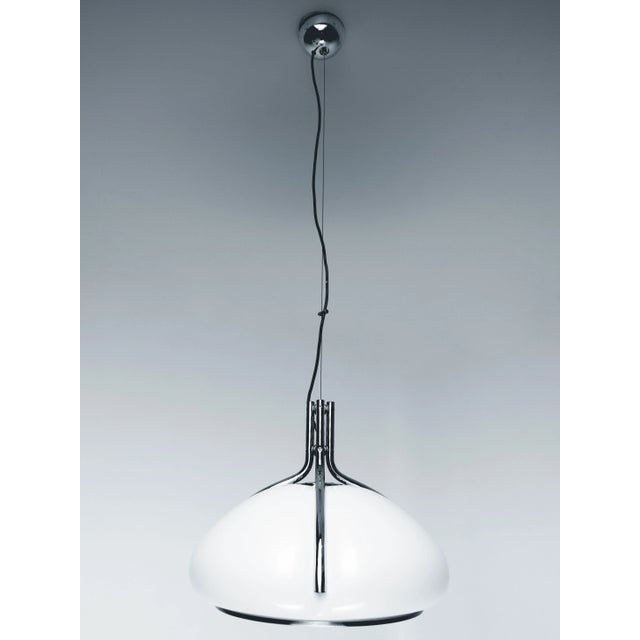 Mid-Century Modern Quadrifoglio Pendant Lamp by Studio 6G for Guzzini, 1960s For Sale - Image 3 of 8