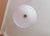 Black Vintage White Glass Pendant Lights, 1990s, Set of 2 For Sale - Image 8 of 10