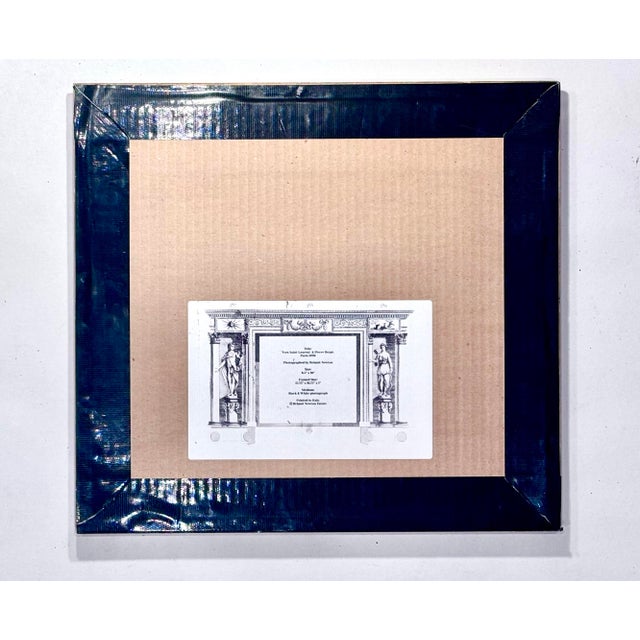 Photorealism Reproduction Black & White Print of Yves Saint Laurent & Pierre Bergé, Paris 1996 Photographed by Helmut Newton For Sale - Image 3 of 3