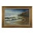 Vintage Oil Painting of Southern California Seascape by Nadine Pollard For Sale