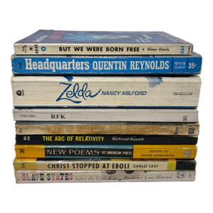 Vintage Nonfiction Soft Cover Books Set/9