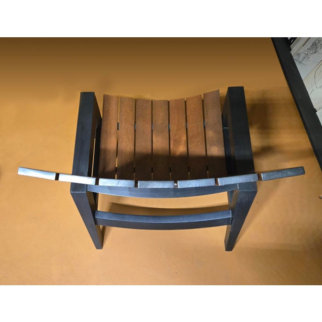 Wood Íkonos Neo-Adirondack Lounge Chair by Rob Edley Welborn For Sale - Image 7 of 9