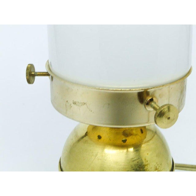 Metal and Glass Table Lamp, Germany, 1930s For Sale - Image 3 of 8